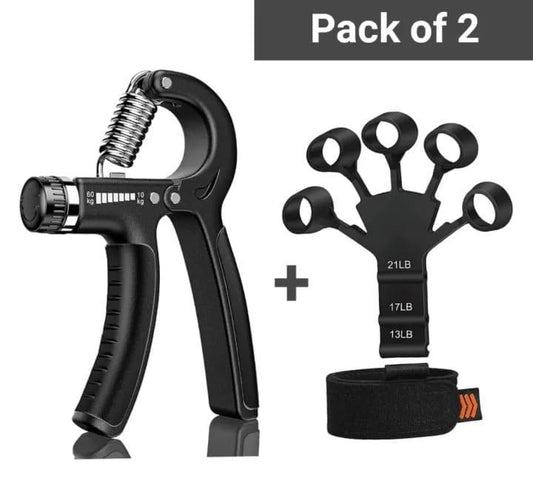 Finger Gripper and Hand Gripper, Pack of 2